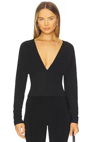 SUPERDOWN Cece Dolman Sleeve Top In Black from Revolve.com | Revolve Clothing (Global)