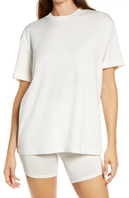 SKIMS Boyfriend T-Shirt in Marble at Nordstrom, Size X-Large | Nordstrom