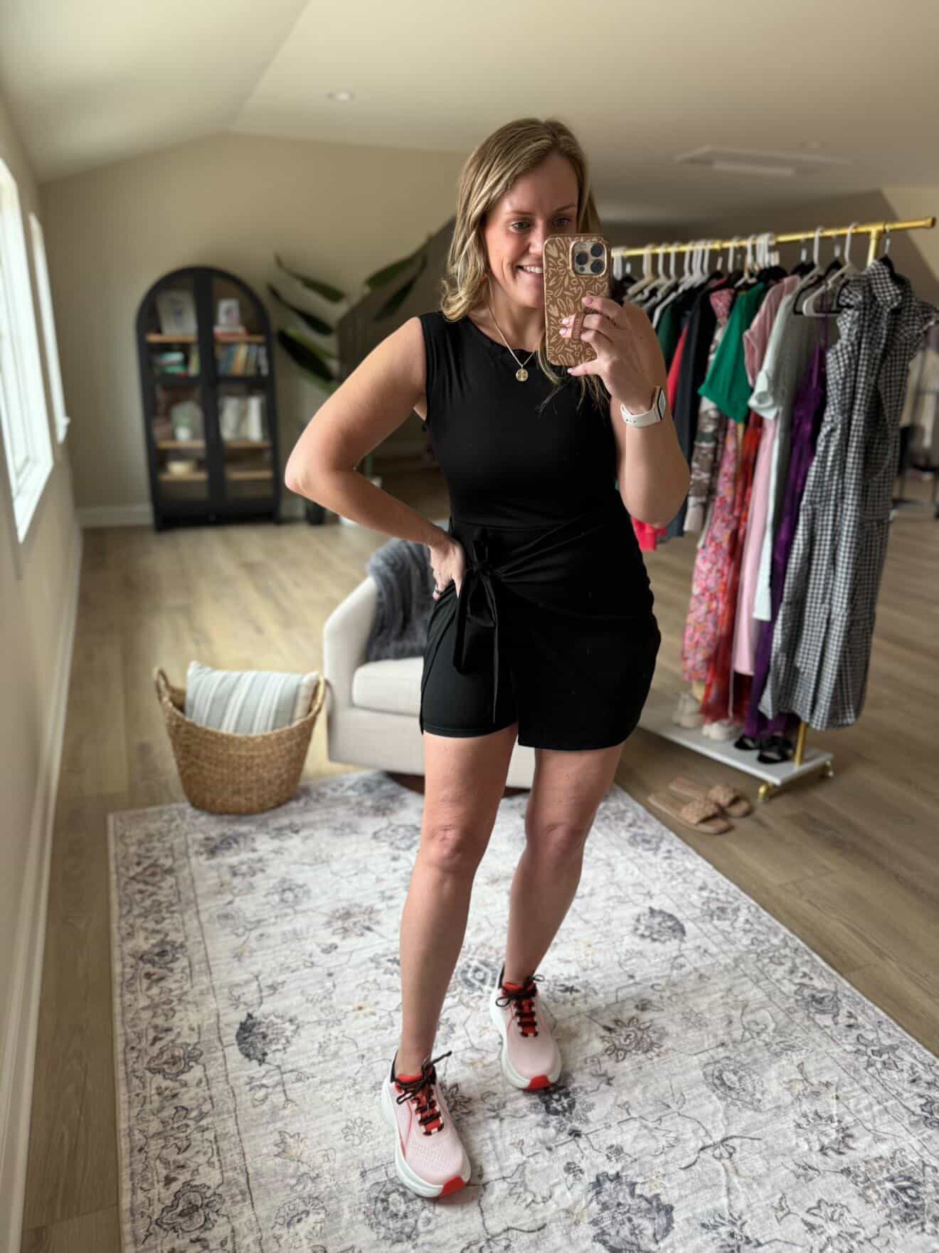 Black athletic romper 

Workout clothes  mom outfit spring outfits athletic sneakers  Amazon fashion 

#LTKootd #LTKmomlife #LTKgrwm