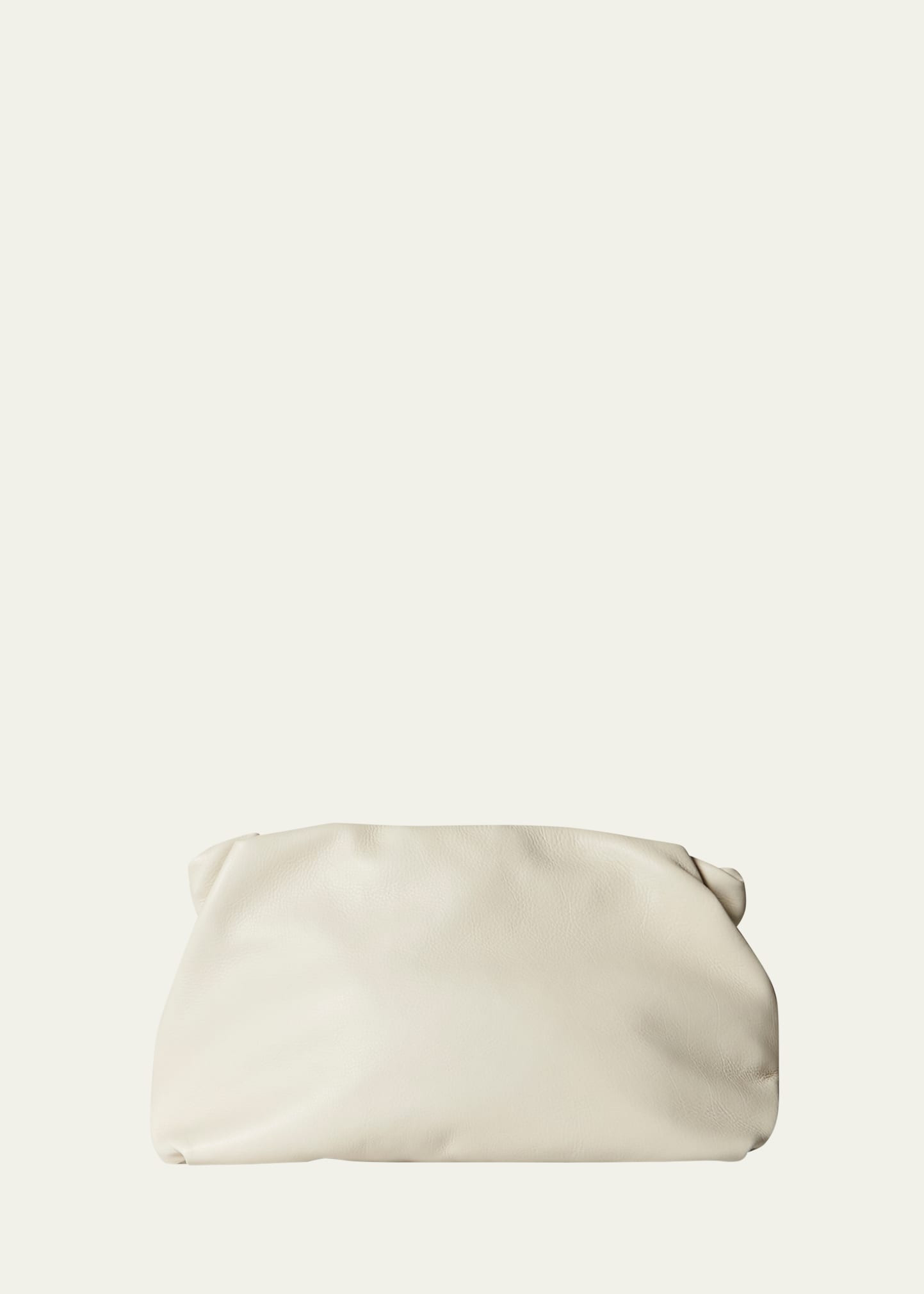 THE ROW Bourse Small Clutch in Small Grained Calfskin | Bergdorf Goodman