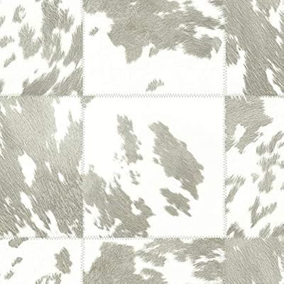 York Wallcoverings Risky Business 2 Hideaway Removable Wallpaper, Gray/White | Amazon (US)