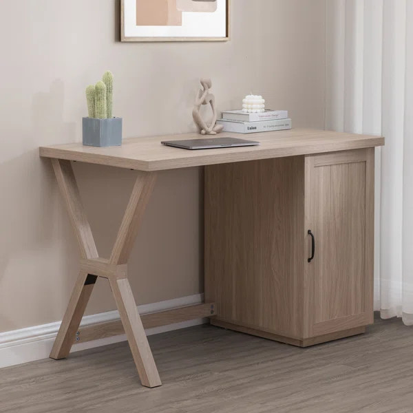 Studio Space Jardin Pedestal Desk | Wayfair North America