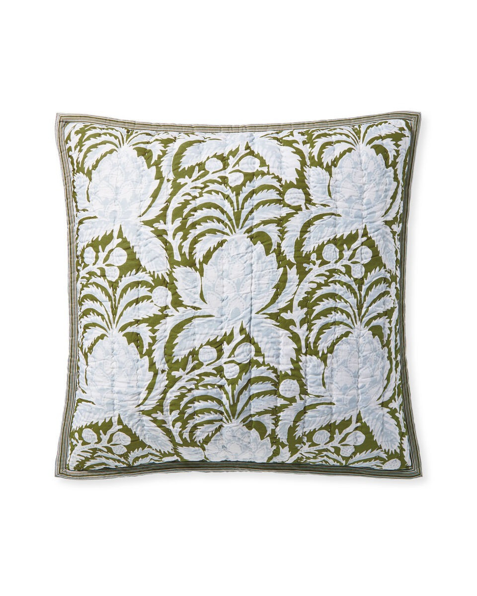Artichoke Quilted Sham | Serena and Lily