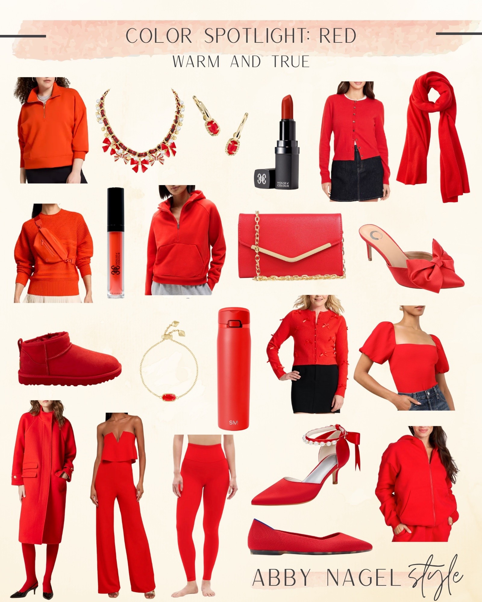 From true to the warmer reds! These work for Springs & Autumn.  Perfect for the holiday season! 

#LTKFindsUnder50 #LTKHoliday #LTKSeasonal