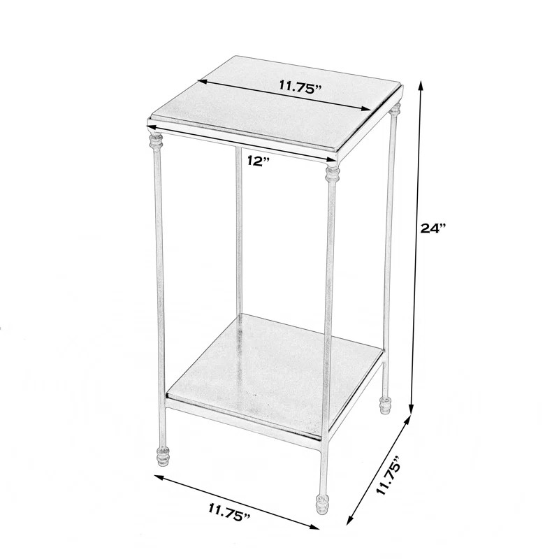 Urbanna Granite Side Table | Wayfair North America