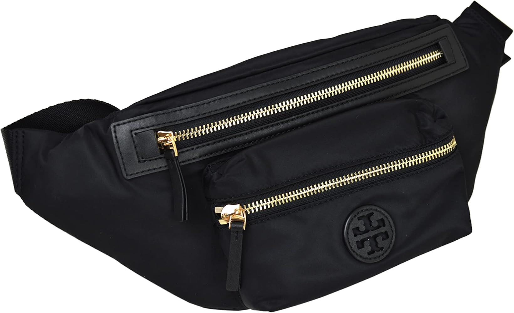 Tory Burch Unisex 82508 Nylon Belt Bag Fanny pack Waist Bag (001 Black) | Amazon (US)