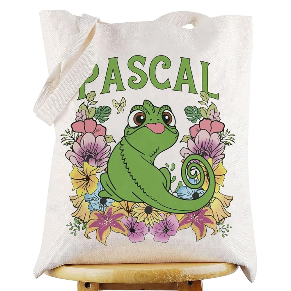 WZMPA Chameleon Pascal Tote Bag - Pascal Fans Gift, Shoulder Bag, Merchandise | Amazon (US)