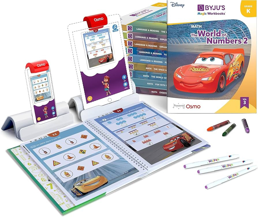 BYJU’S Learning Kit: Disney, Kindergarten Premium Edition for iPhone & iPad (App + 10 Workbooks... | Amazon (US)