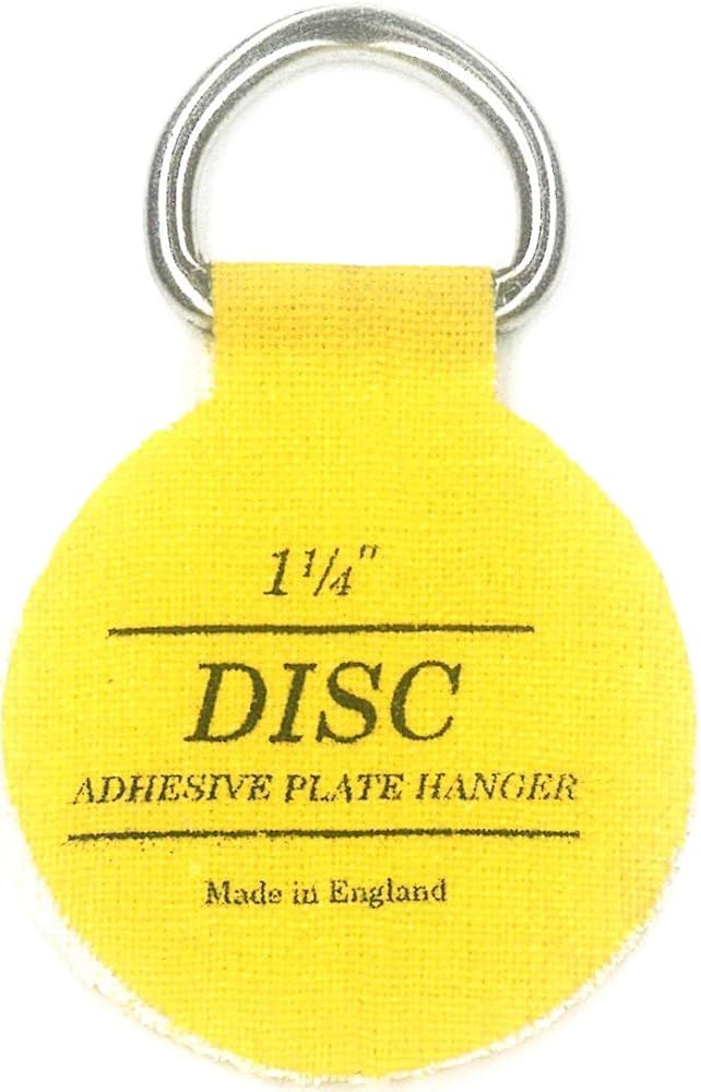 Flatirons Disc Adhesive Plate Hanger Set (6-1.25 Inch Hangers) | Amazon (US)