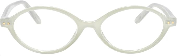 TIJN Olisa Blue Light Blocking Glasses for Women Men,Oval Glasses Frame Bluelight Glasses for Gam... | Amazon (US)