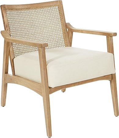 Amazon.com: OSP Home Furnishings Alaina Arm Chair, Linen Coastal Wash : Home & Kitchen | Amazon (US)