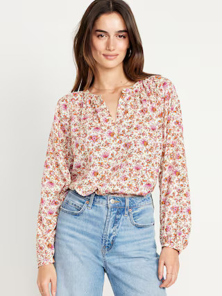 Loose Button-Down Shirt | Old Navy (US)