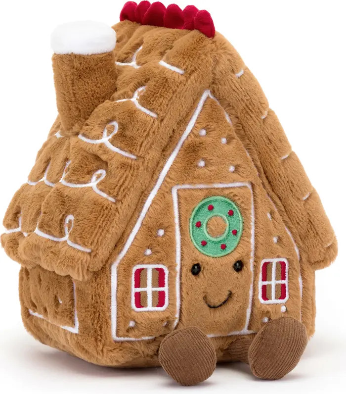 Amusable Gingerbread House Plush Toy | Nordstrom