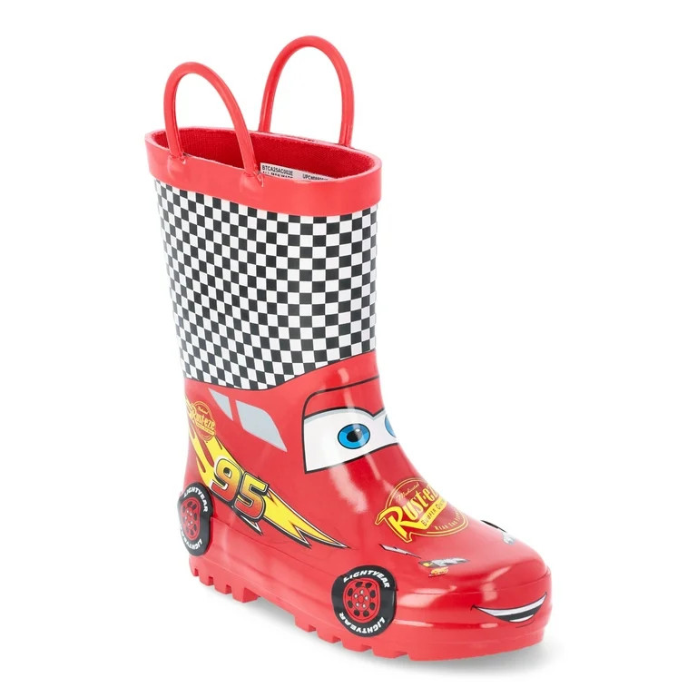 Disney Pixar Cars Toddler Boys Rain Boots | Walmart (US)