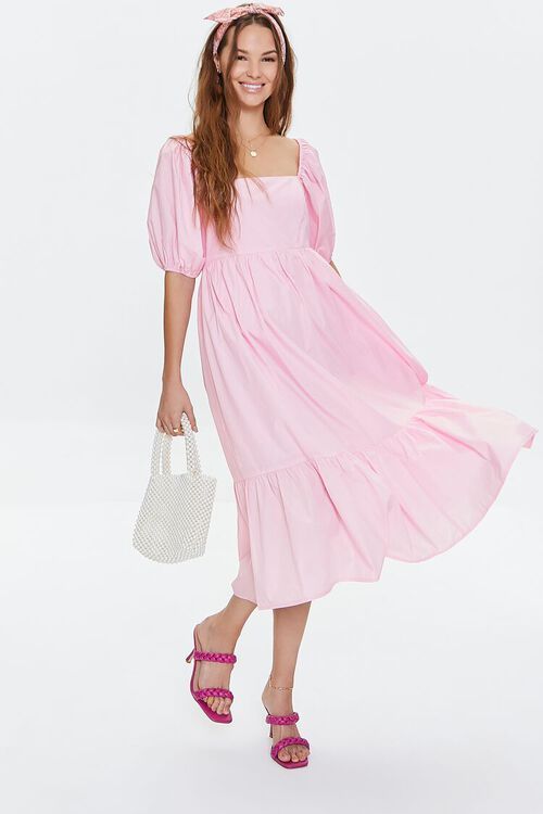 Puff Sleeve Flounce Dress | Forever 21 | Forever 21 (US)