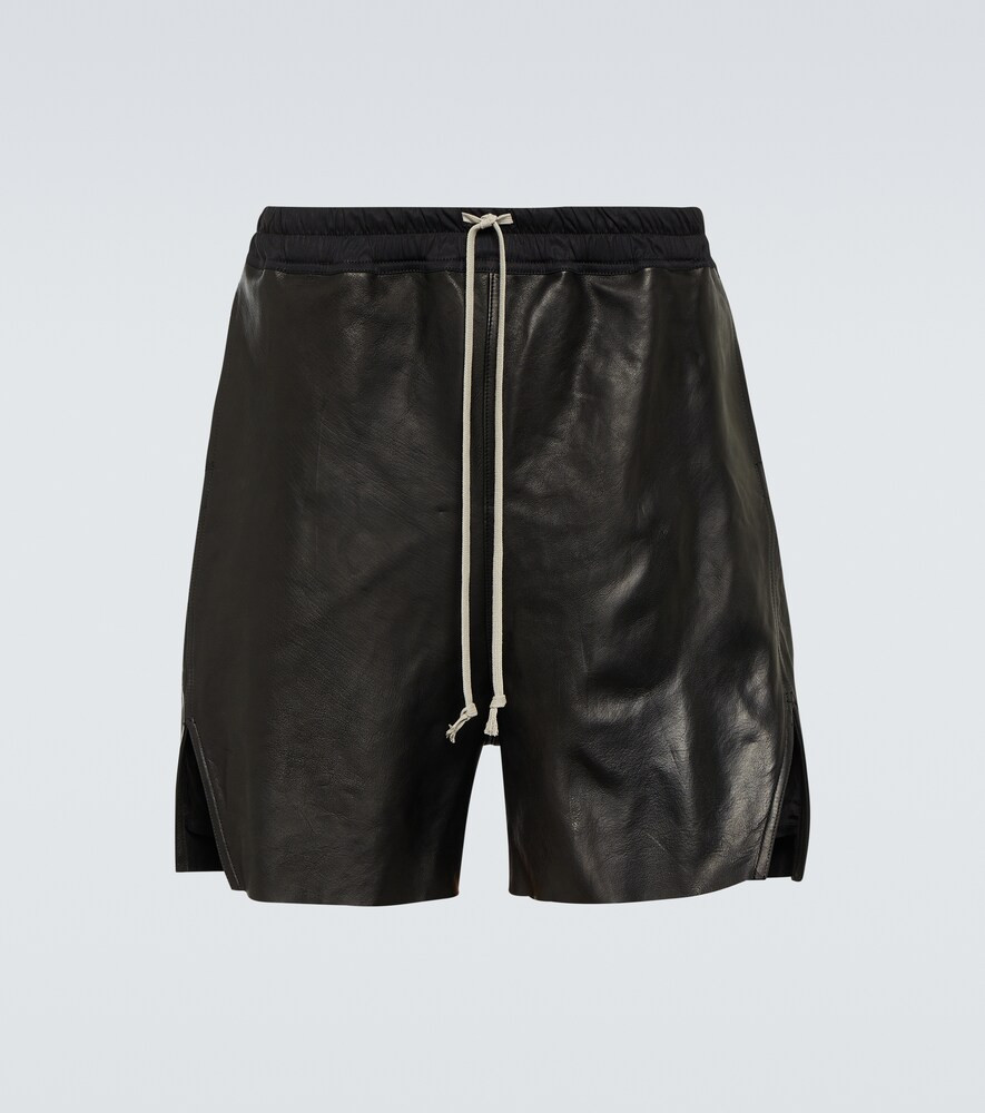 Rick Owens Leather shorts | Mytheresa (US/CA)