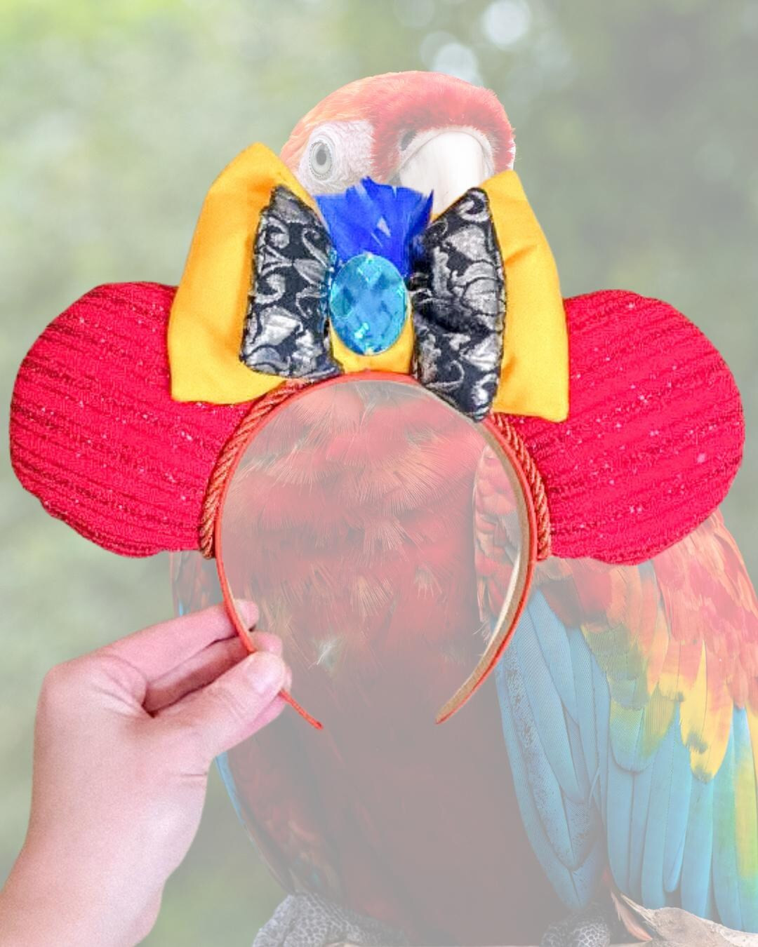 Polly Wanna Headband Ears - Etsy | Etsy (US)