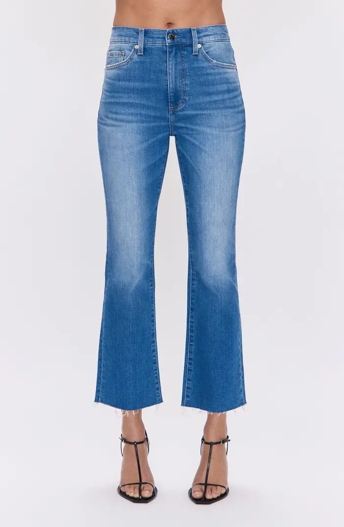 Lennon High Waist Ankle Bootcut Jeans | Nordstrom