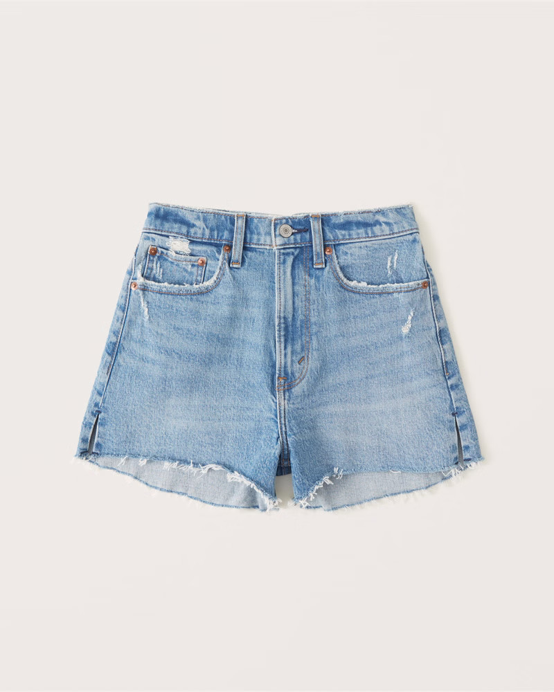 High Rise Mom Shorts | Abercrombie & Fitch (US)