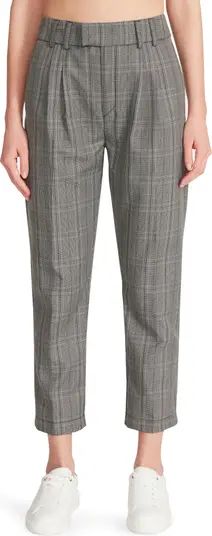 Checks and Balances Crop High Waist Trousers | Nordstrom