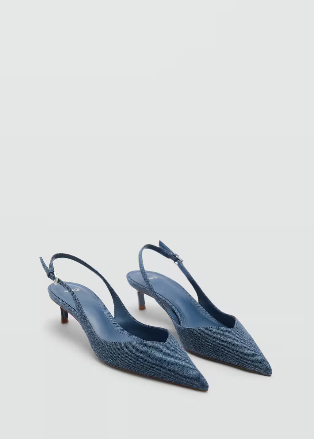 High-heeled denim shoes blue - Women - 9½ - MANGO | Mango (US/MX/AU)