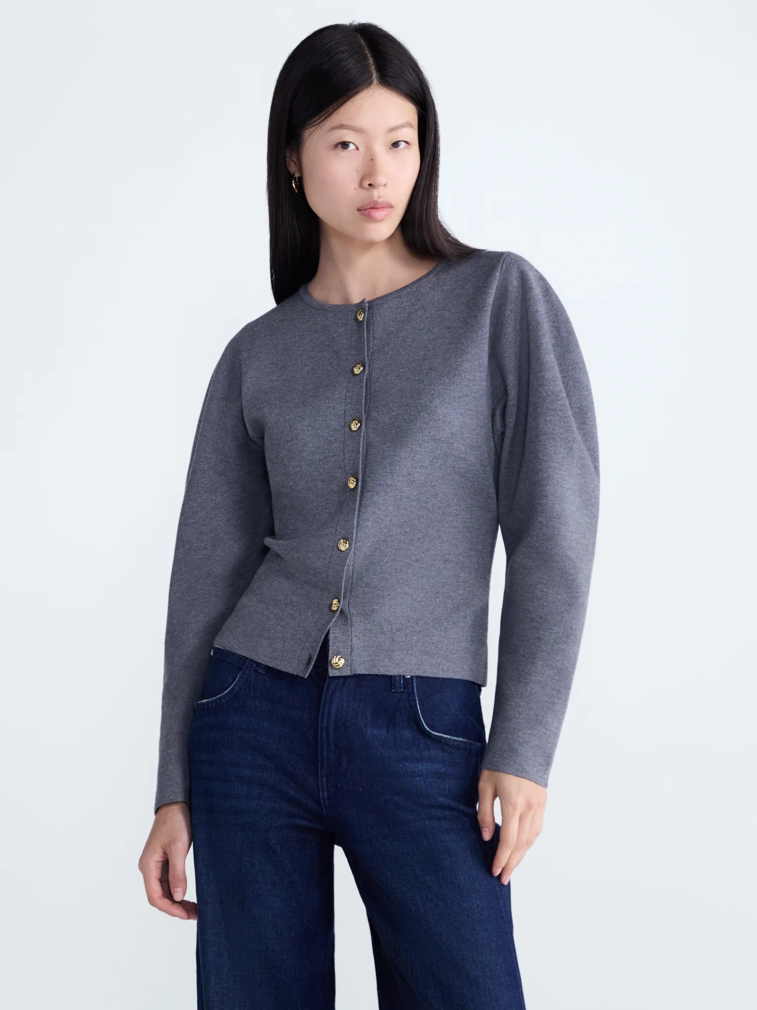 Scoop Women’s Edwardian Cardigan, Sizes XS-XXL | Walmart (US)