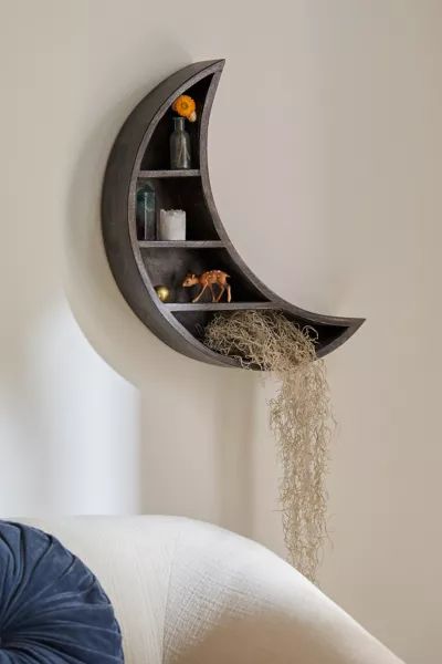 Crescent Moon Wall Shelf | Urban Outfitters (US and RoW)