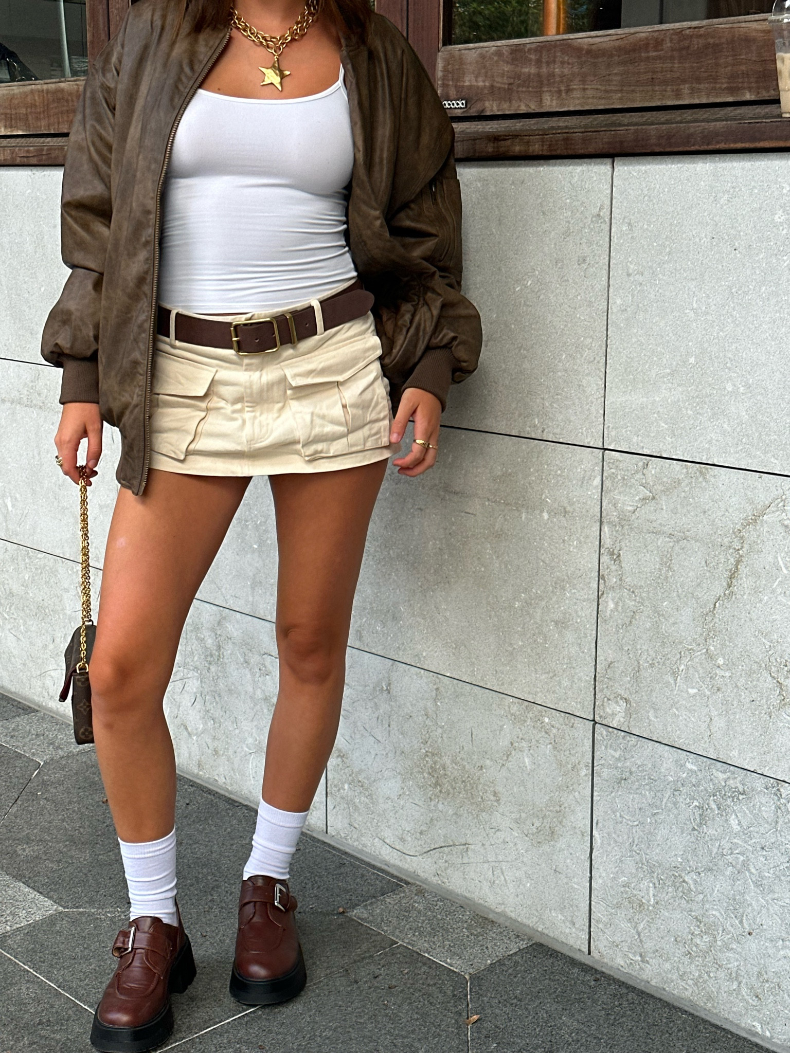 My favourite autumn fit ⭐️ skirt is from byspiller.com.au 🤍