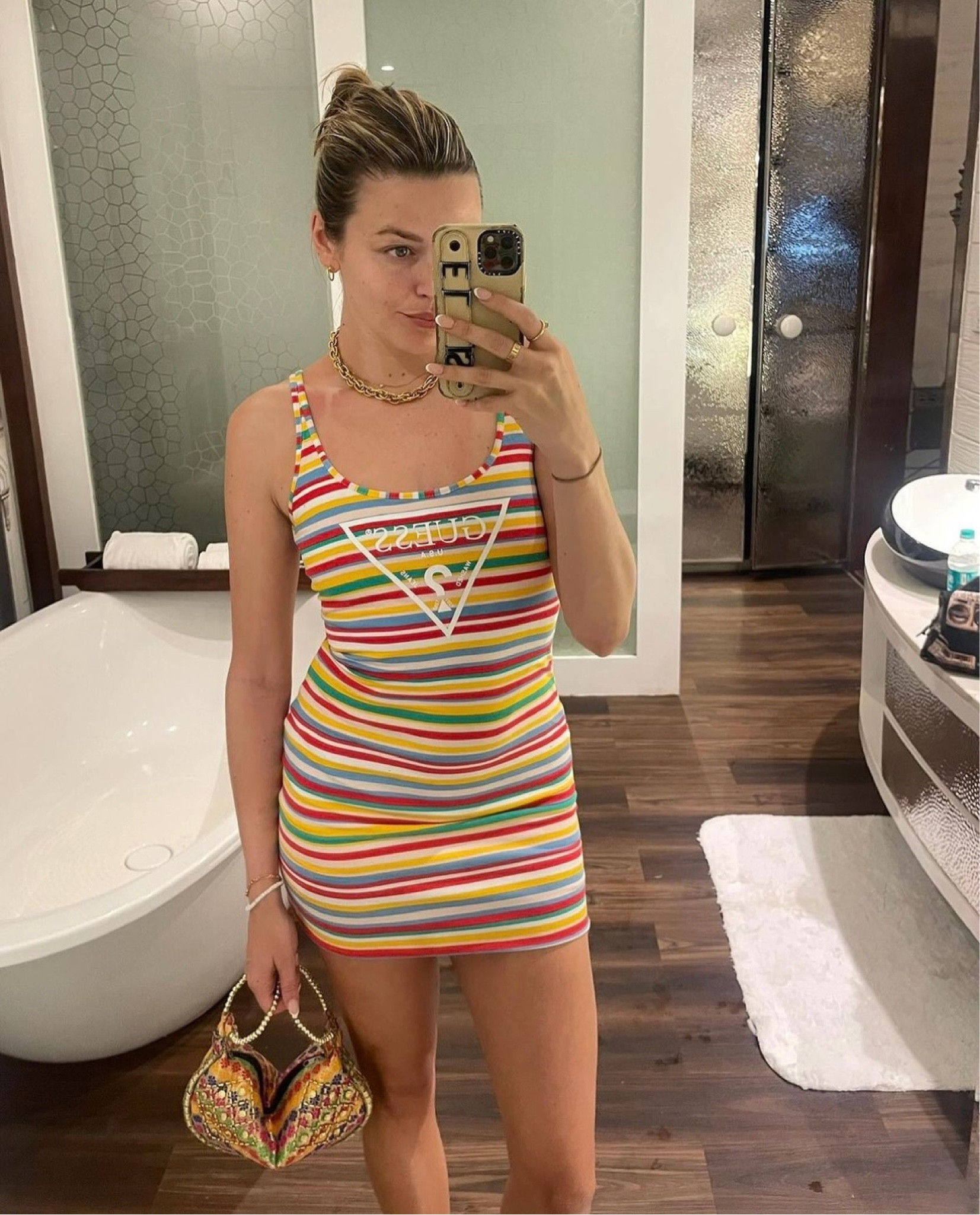 Guess Striped Dress