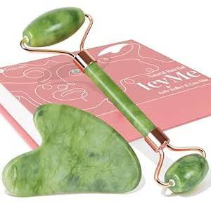 BAIMEI Gua Sha & Jade Roller Facial Tools Face Roller and Gua Sha Set for Skin Care Routine and P... | Amazon (US)