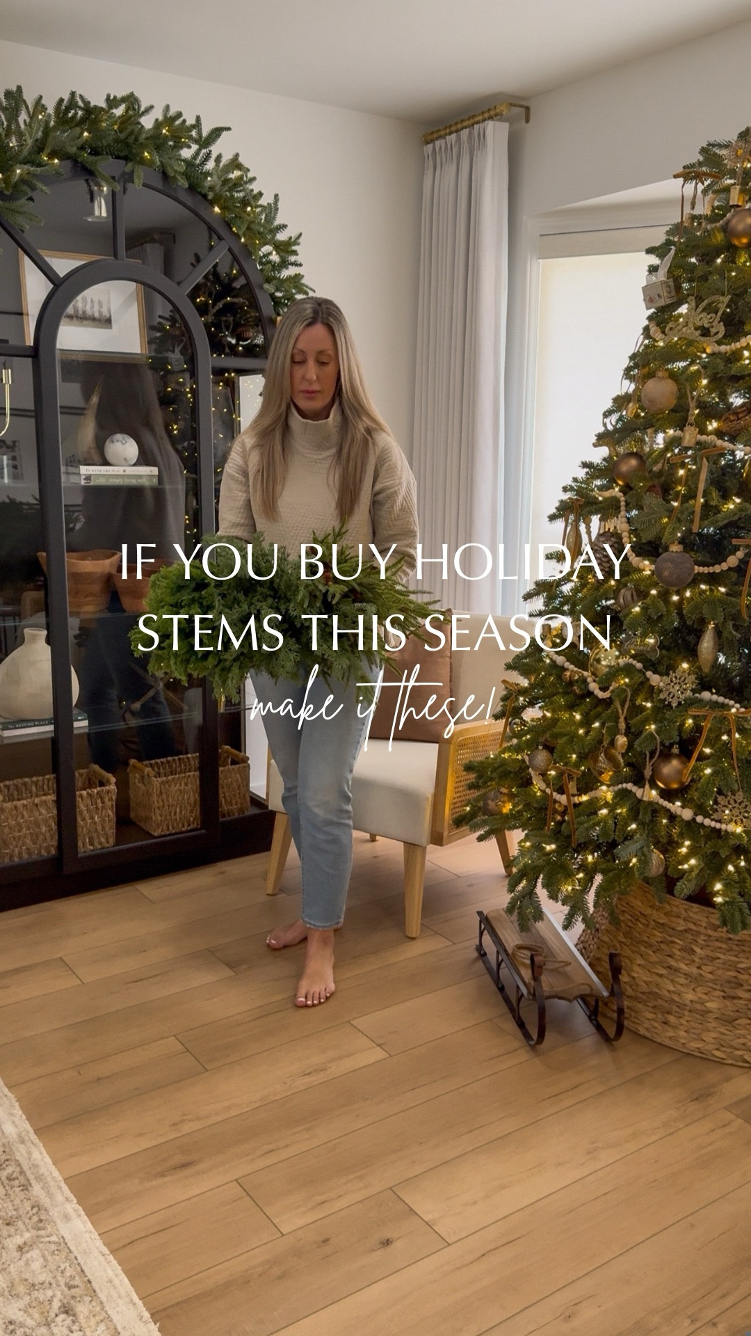 IF YOU BUY HOLIDAY STEMS THIS SEASON🌲

Make it these🙌🏼Sometimes you just need the right greenery. These holiday stems are soft full and so realistic.

#greenery #christmas #christmasdecor #holidaydecor #fauxstems #seasonaldecorating #decor

#LTKHome #LTKSeasonal #LTKHoliday