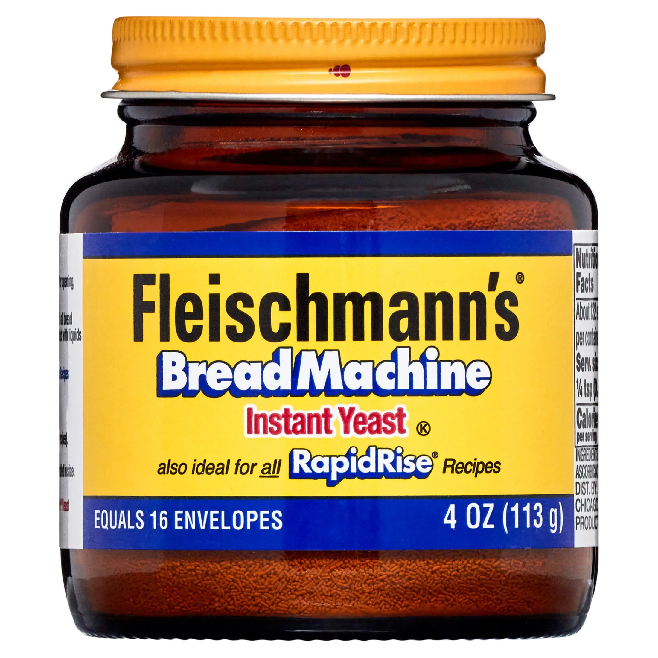 Fleischmann's Classic Bread Machine Yeast, 4 oz | Walmart (US)