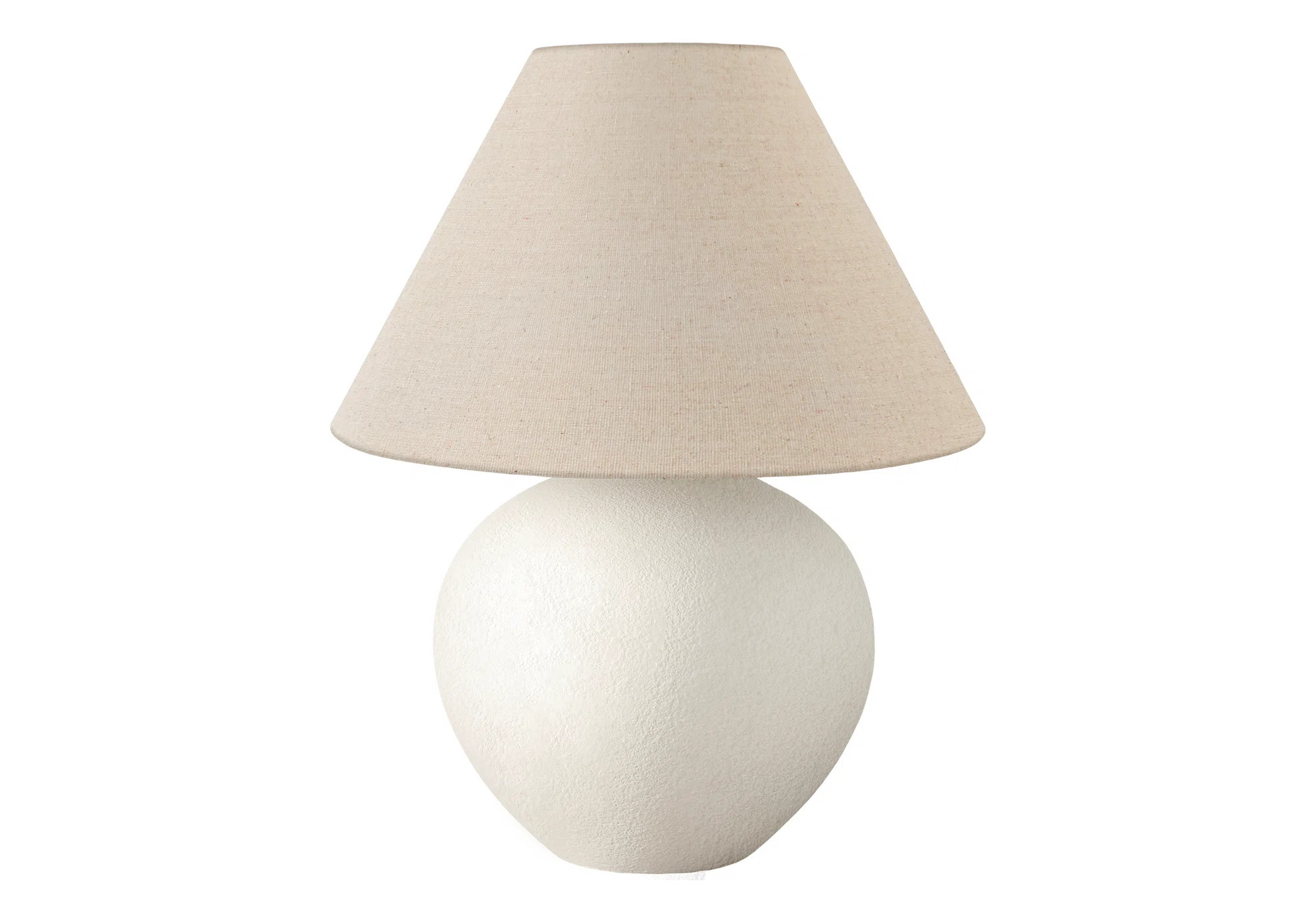Highland Dunes Lighting, 16"H, Table Lamp, Cream Shade, Cream Ceramic, Contemporary & Reviews | W... | Wayfair North America