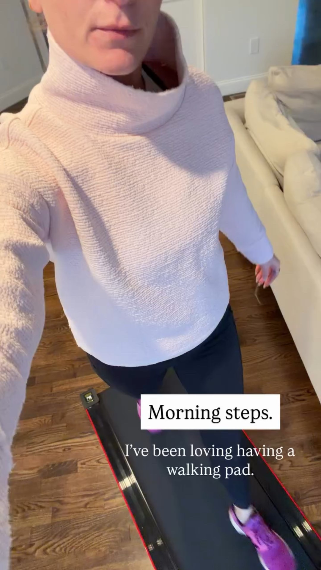 Morning steps. I’ve been loving having a walking pad. Also, linking my favorite Amazon leggings.

#LTKselfcare #LTKOver40 #LTKfitnessgoals