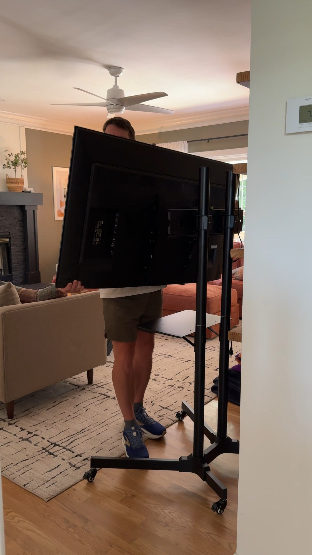 #ad Ready for at home tailgating with this mobile tv cart from @Wayfair. 
#wayfair #wayfairpartner