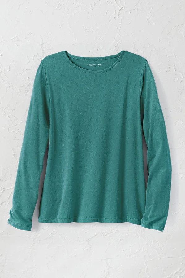 PrimaKnit® Crewneck Tee | Coldwater Creek