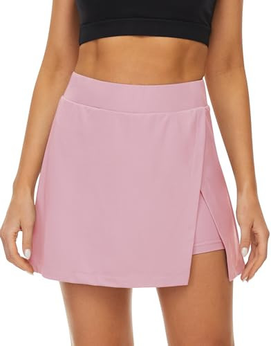 Fengbay Tennis Skirts for Women with Pockets, High Waisted Athletic Golf Skorts Skirts with Shorts | Amazon (US)