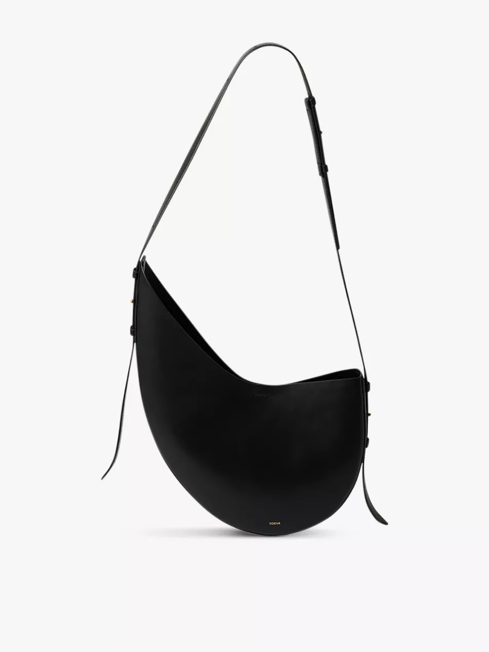 Winona logo-embossed leather shoulder bag | Selfridges