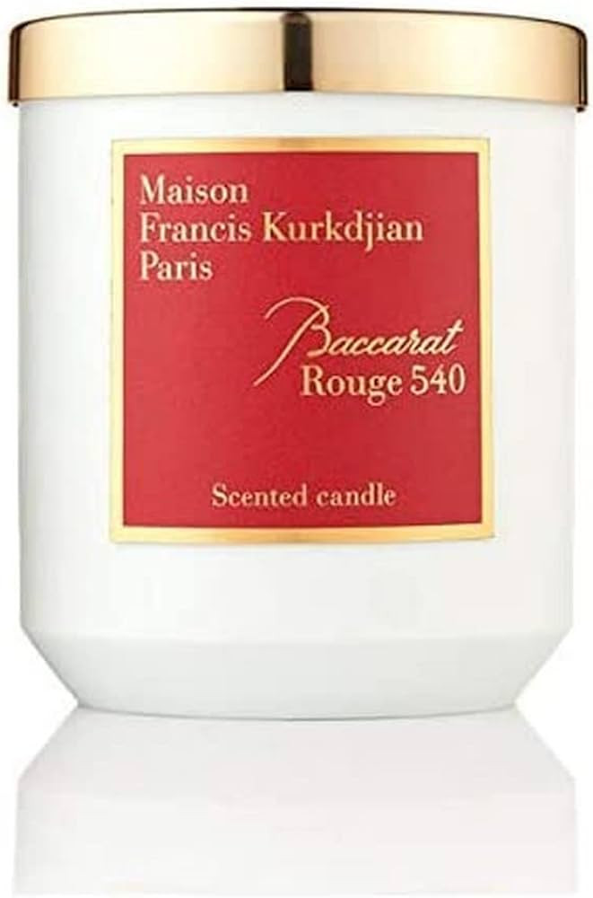 Baccarat Rouge 540 by Maison Francis Kurkdjian Candle, Floral, Ambery, Woody, 9.6 oz | Amazon (US)