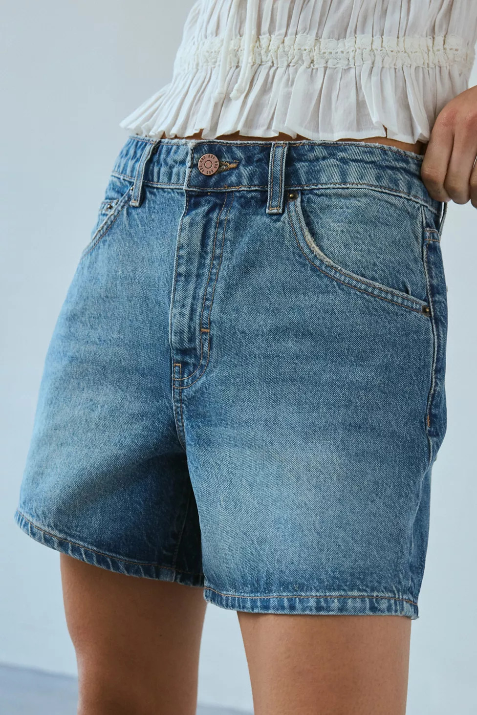 BDG Indie Mid-Rise Denim Short | Urban Outfitters (US and RoW)