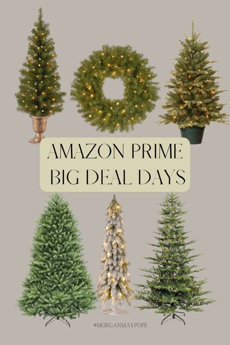 Amazon prime big deal days Christmas trees holiday decor

#LTKHolidaySale #LTKHoliday #LTKsalealert