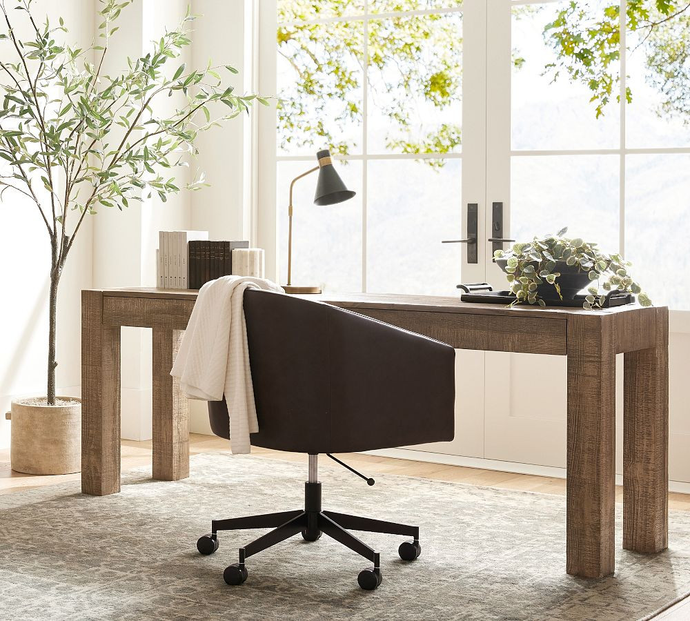 Palisades Reclaimed Wood Console Desk | Pottery Barn (US)