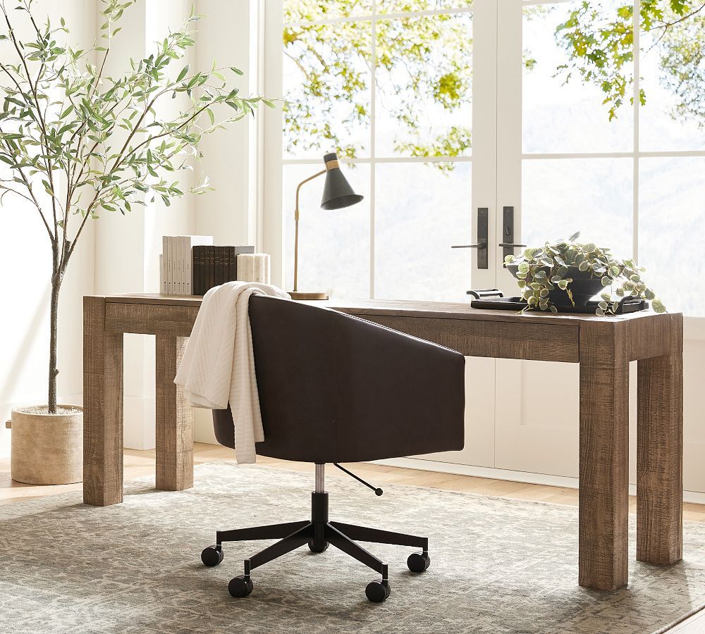 Palisades Reclaimed Wood Console Desk | Pottery Barn (US)