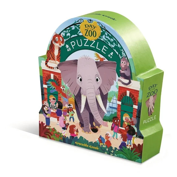 Crocodile Creek 48-Piece Jigsaw Floor Puzzle - Fun Floor Puzzles for Kids Ages 4-8 - Heavy-Duty S... | Walmart (US)