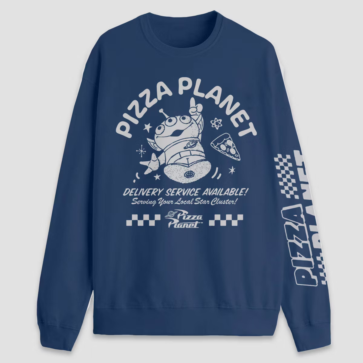Men's Toy Story Pizza Planet Graphic Long Sleeve Tee | Target