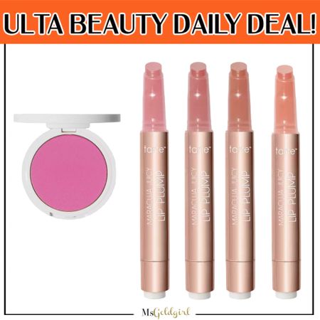 Ulta 21 Days of Beauty
Dupe for Dior blush-shade is bubbles
Favorite gloss shades are White Peach and Cherry Blossom


#LTKunder50 #LTKsalealert #LTKbeauty