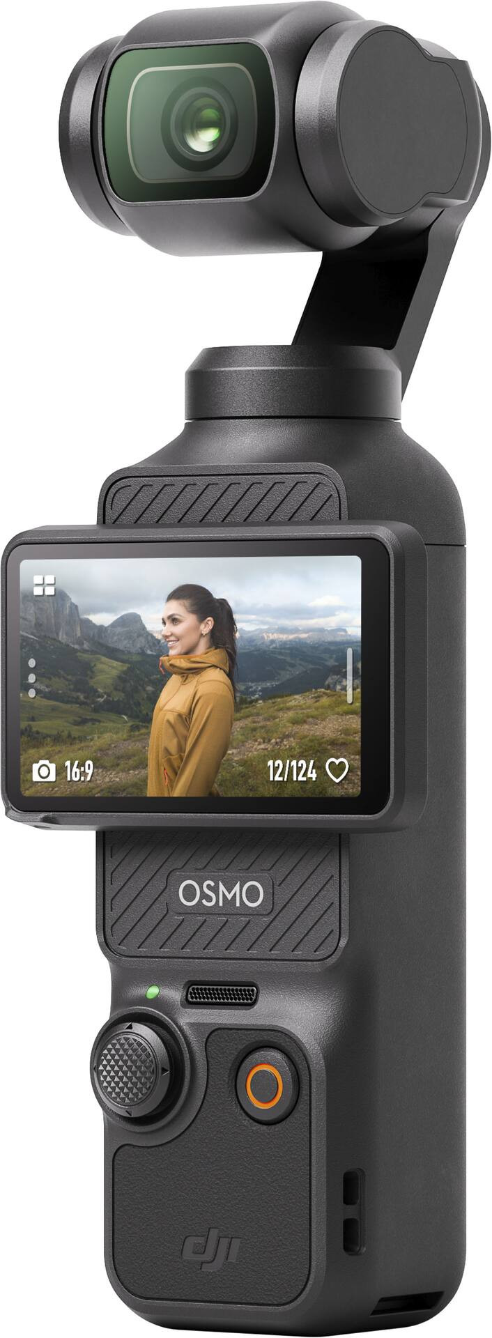 DJI - Osmo Pocket 3 3-Axis Stabilized 4K Handheld Camera with Rotatable Touchscreen - Gray | Best Buy U.S.