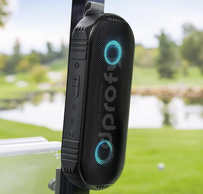 Dprofy New Play 2 Rounds of Golf, Magnetic Bluetooth Golf Speaker Golf Cart Speaker, Stereo Sound... | Amazon (US)
