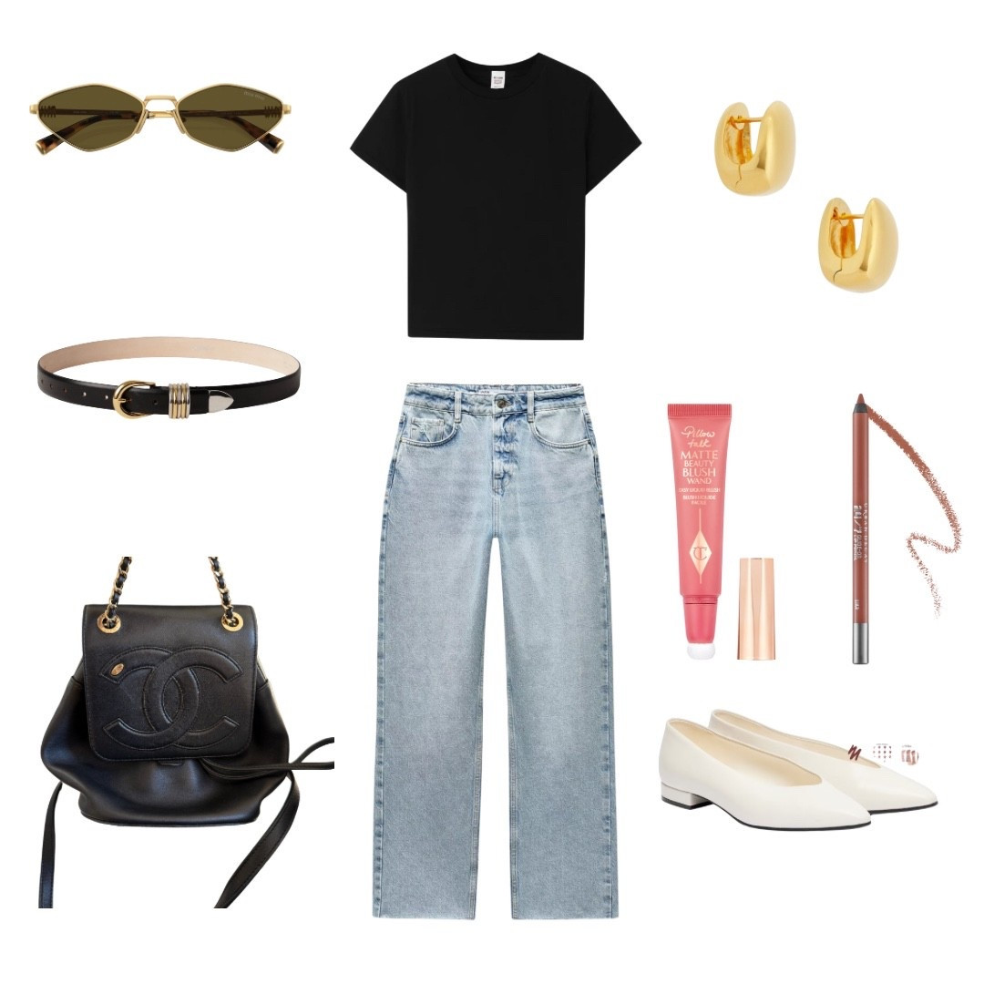 Warm fall day casual outfit 