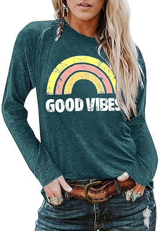 Sunshine and Whiskey Short Sleeve T-Shirt Women Beach Funny Letters Print Summer Tops Tees | Amazon (US)